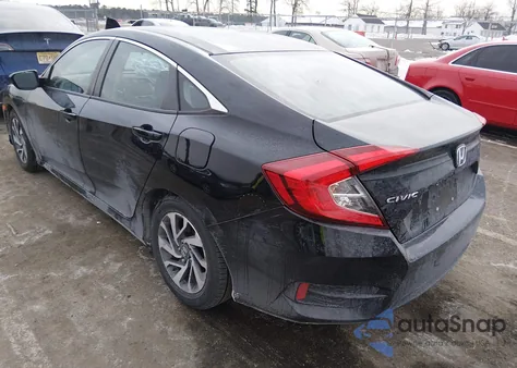 2016 Honda Civic Ex from USA, damaged, VIN 2HGFC2F71GH510513